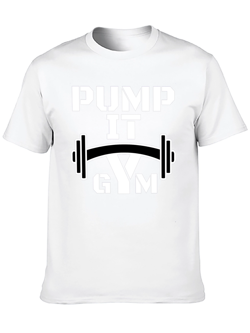Pump It Gym Black T-Shirt