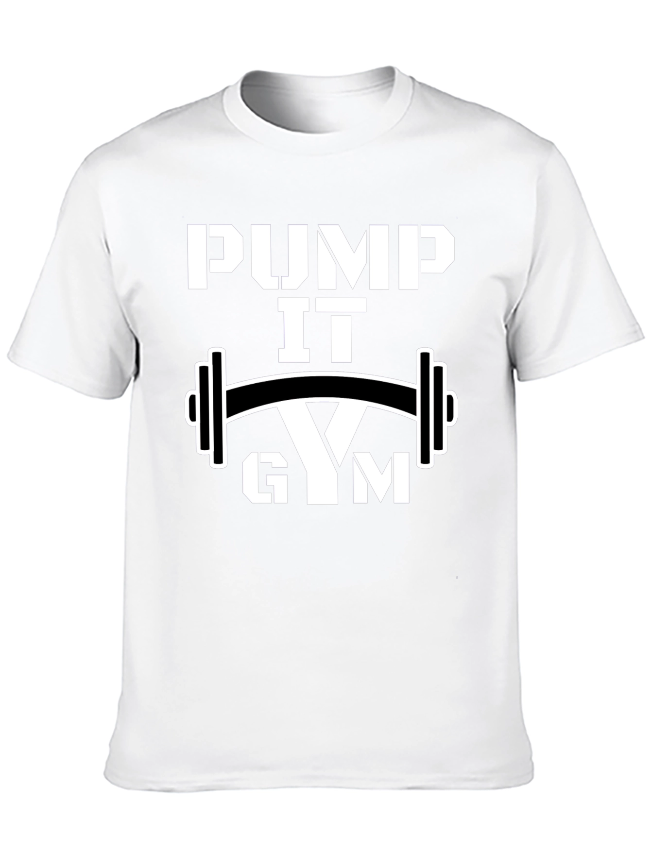 Pump It Gym Black T-Shirt