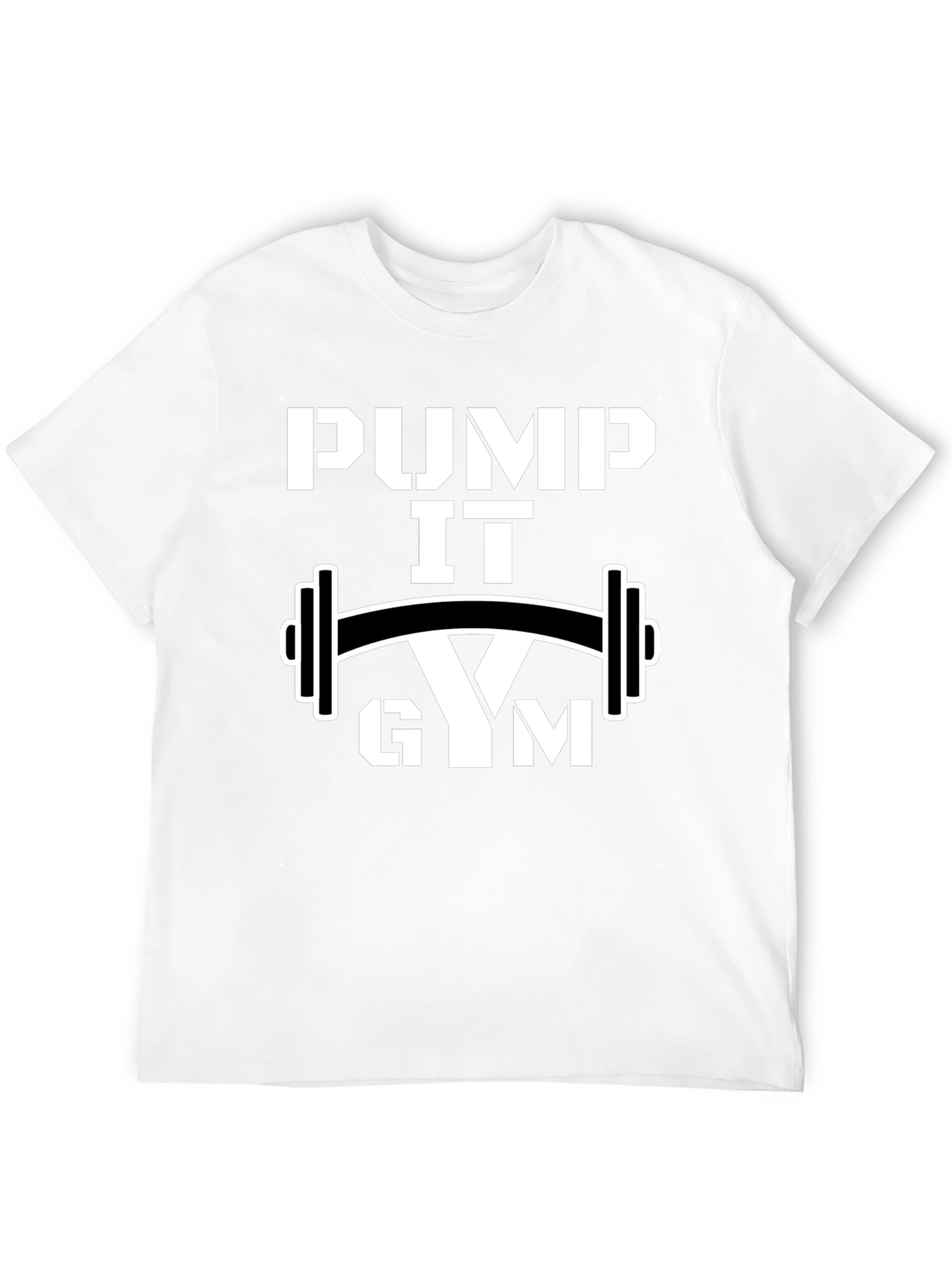 Pump It Gym Black T-Shirt