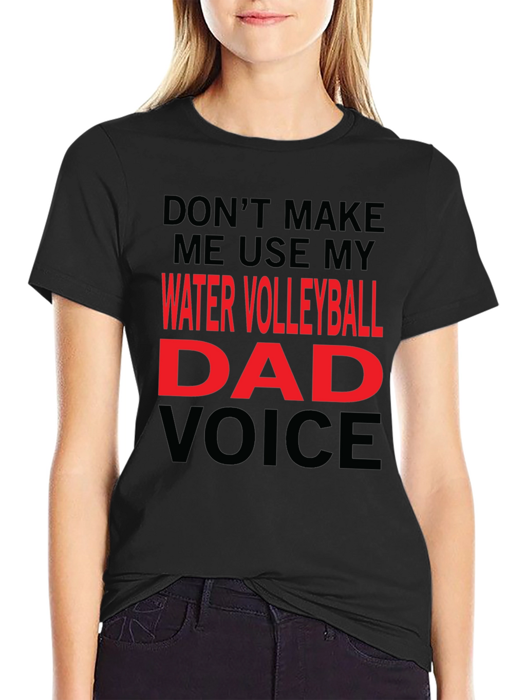 Water Volleyball Dad Voice T-Shirt