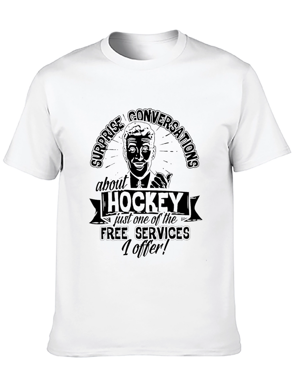 Surprise Hockey Conversation T-Shirt