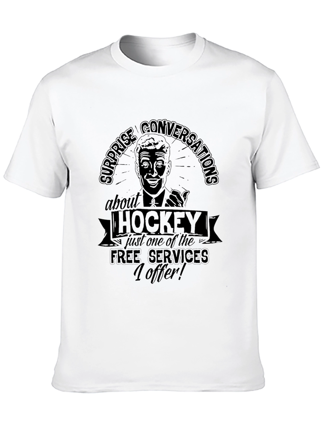 Surprise Hockey Conversation T-Shirt