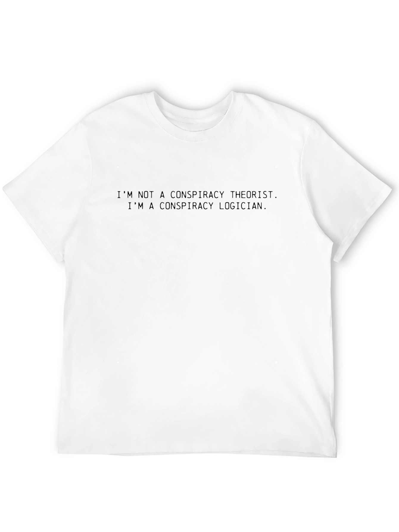 Conspiracy Logician Graphic T-Shirt - Mens