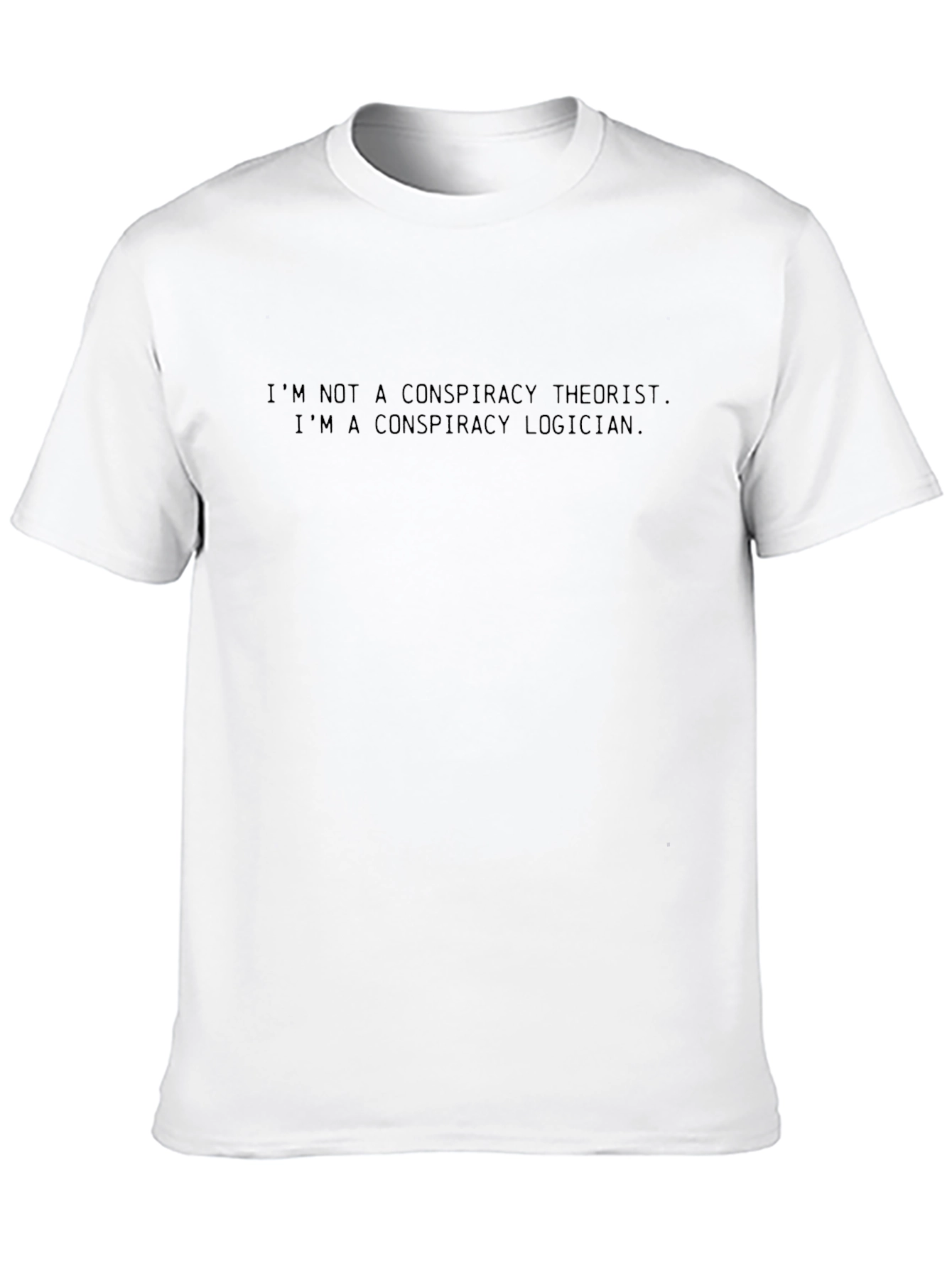 Conspiracy Logician Graphic T-Shirt - Mens