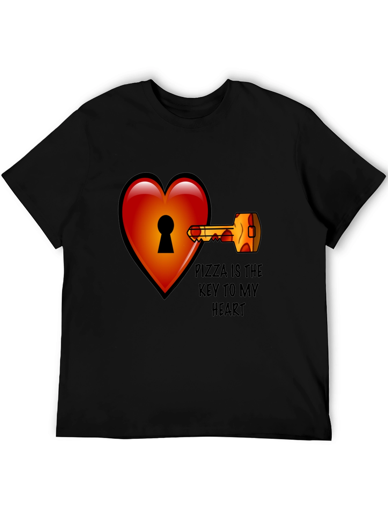 Pizza Key to My Heart T-Shirt