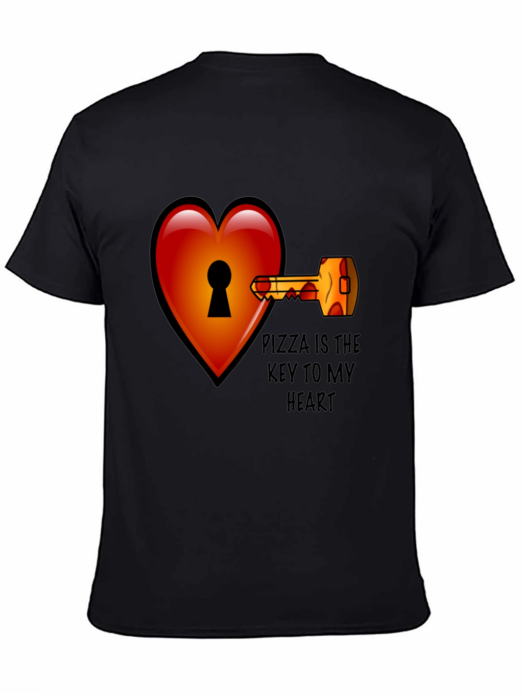 Pizza Key to My Heart T-Shirt