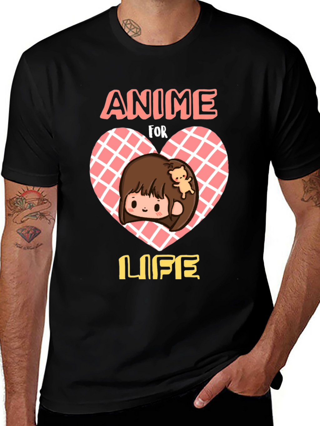 Anime For Life Graphic T-Shirt