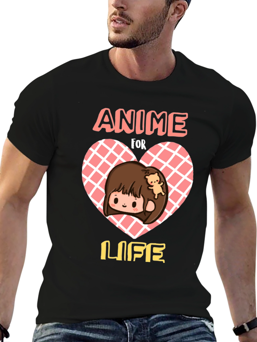 Anime For Life Graphic T-Shirt