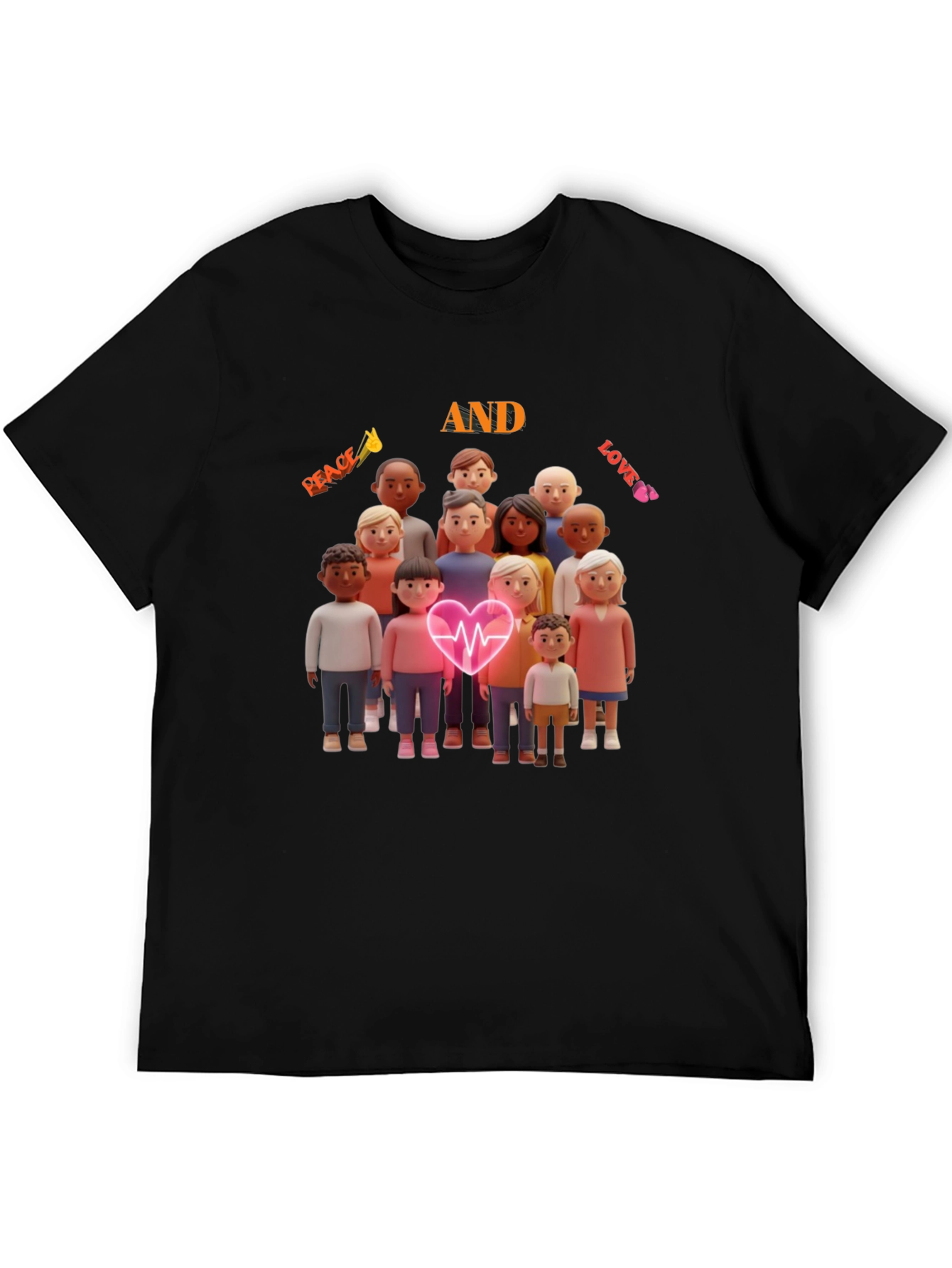Peace and Love Unity T-Shirt