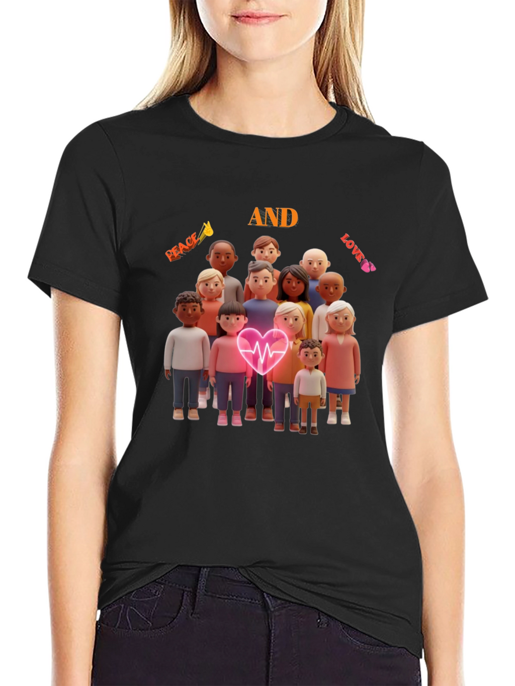 Peace and Love Unity T-Shirt
