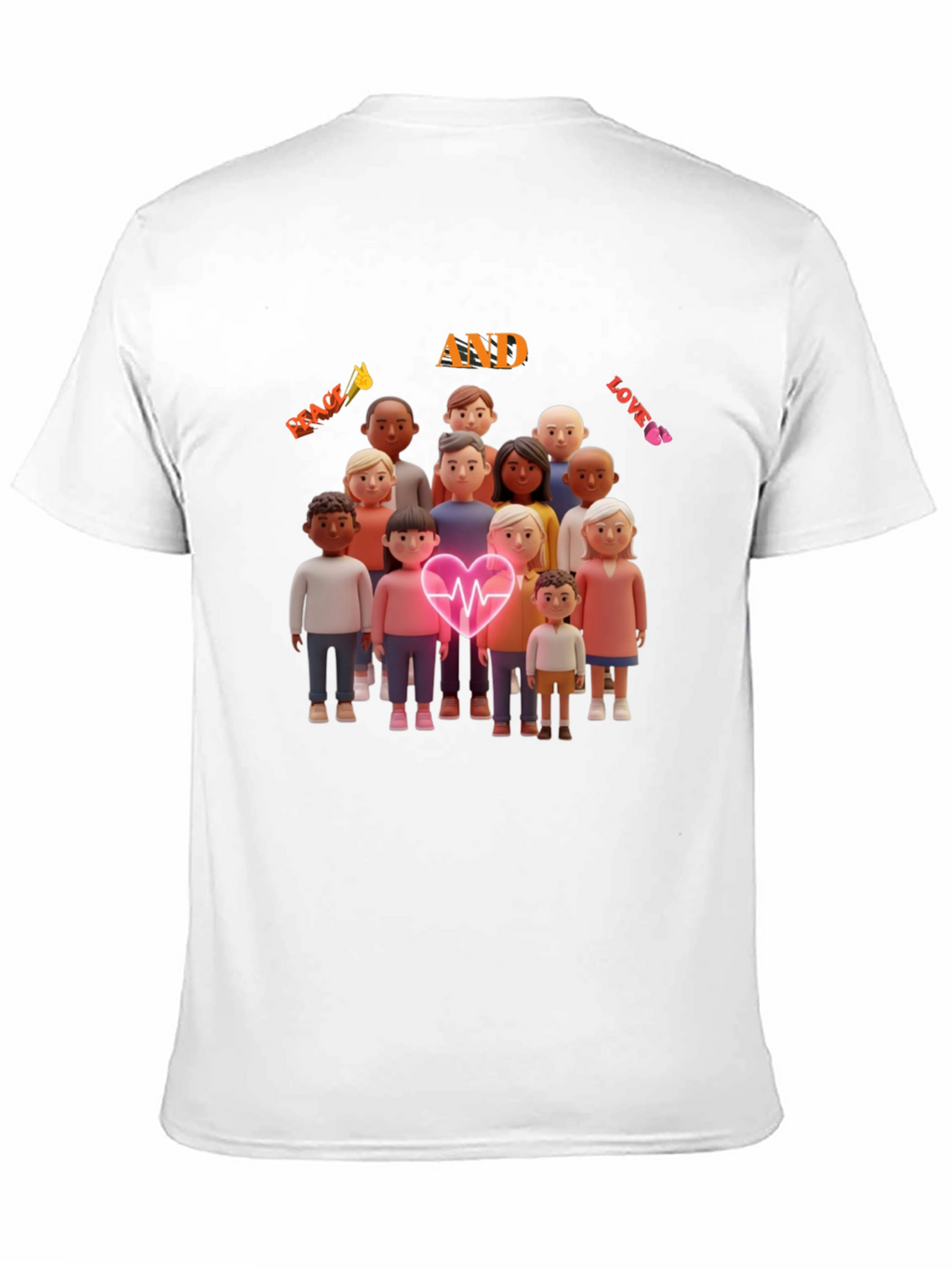 Peace and Love Unity T-Shirt