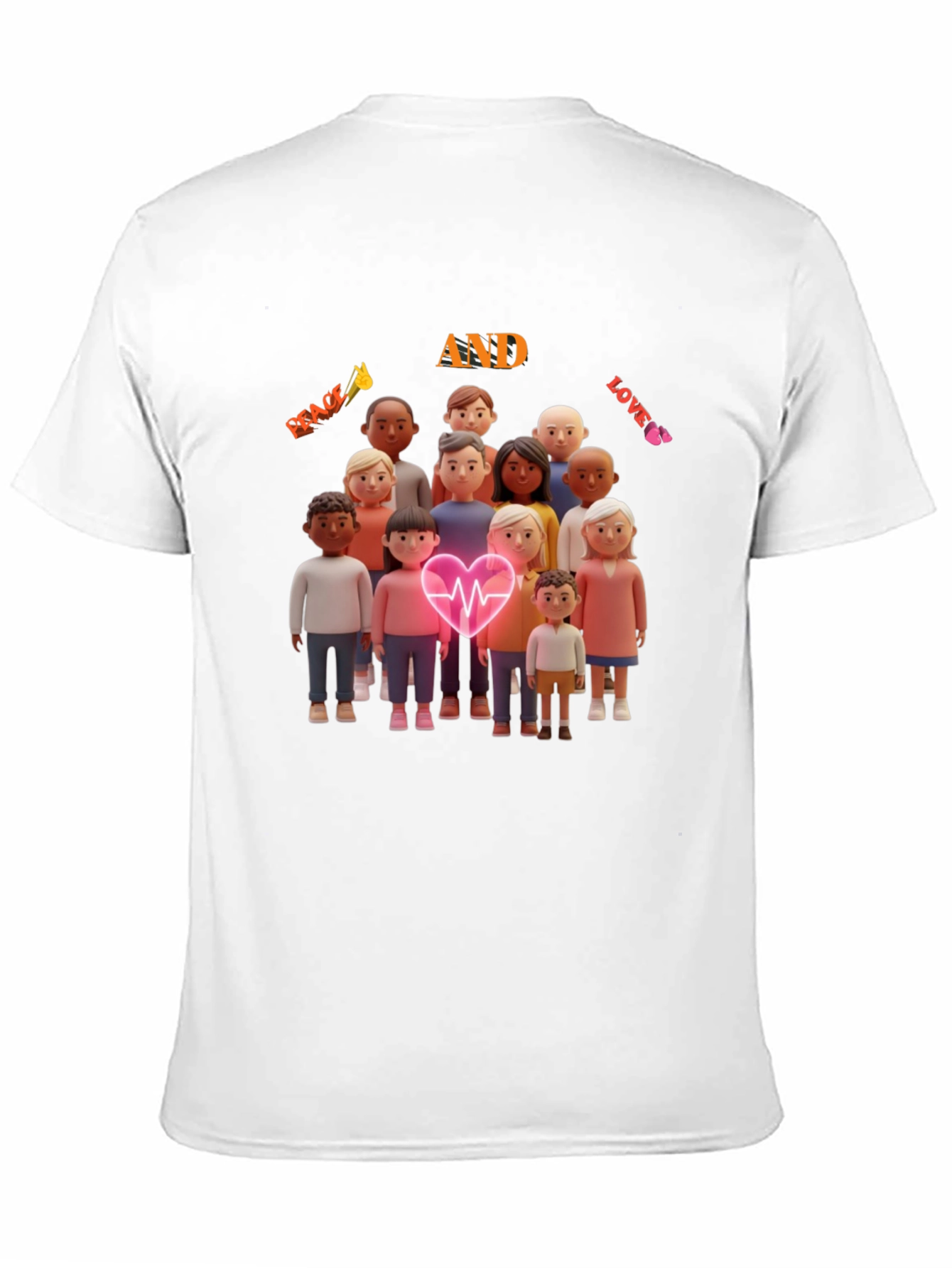 Peace and Love Unity T-Shirt