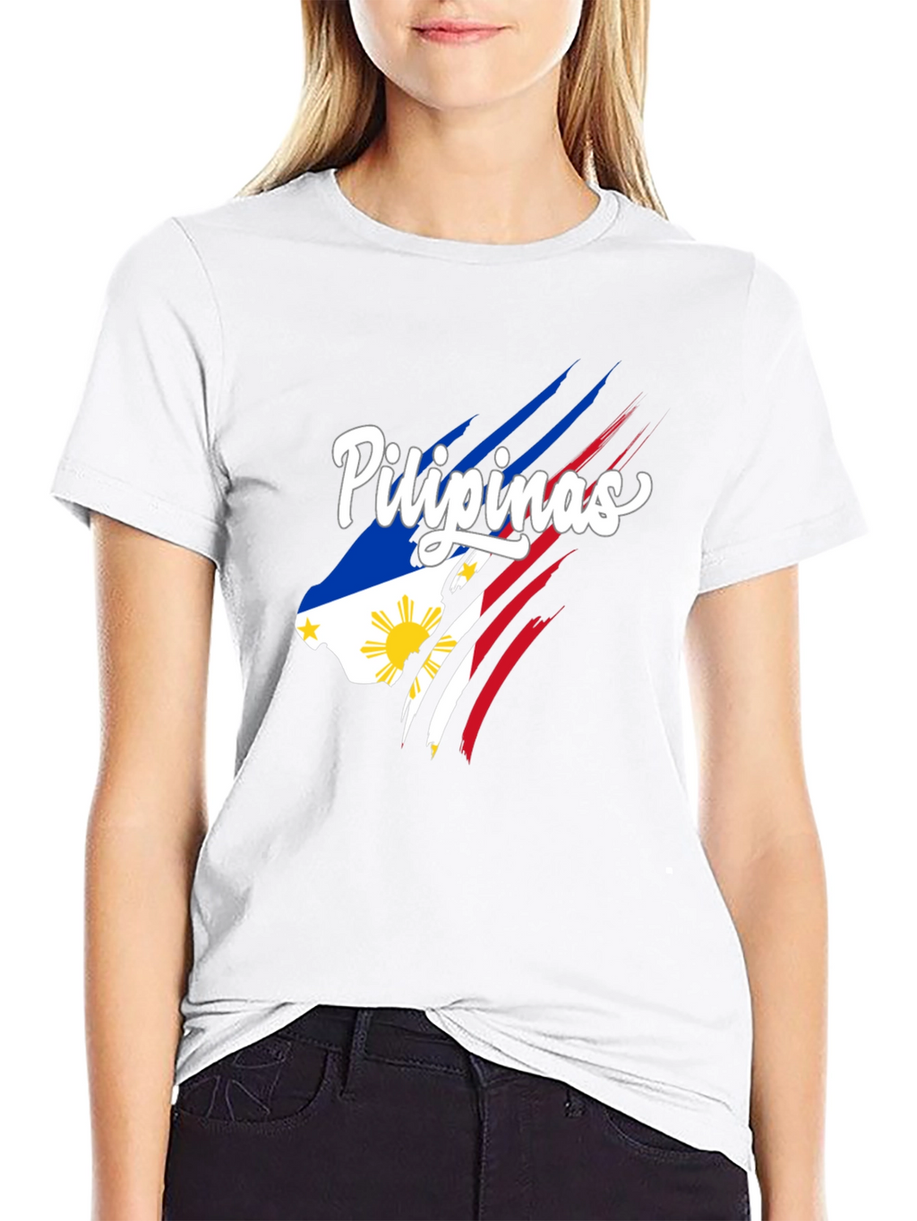 Pilipinas Flag T-Shirt - Filipino Pride Tee
