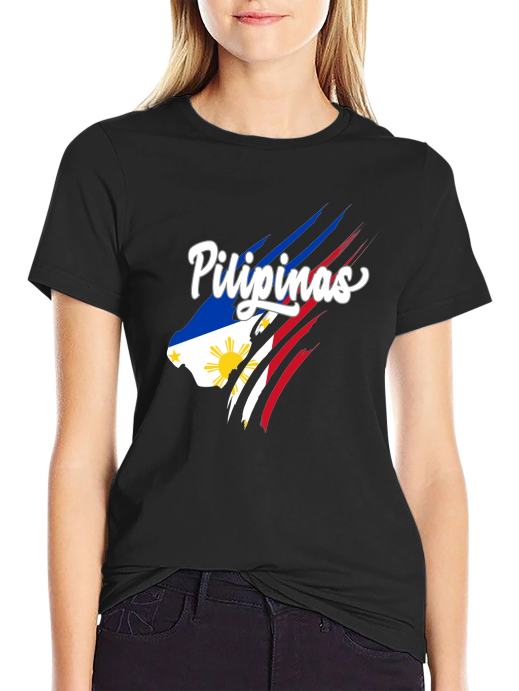 Pilipinas Flag T-Shirt - Filipino Pride Tee