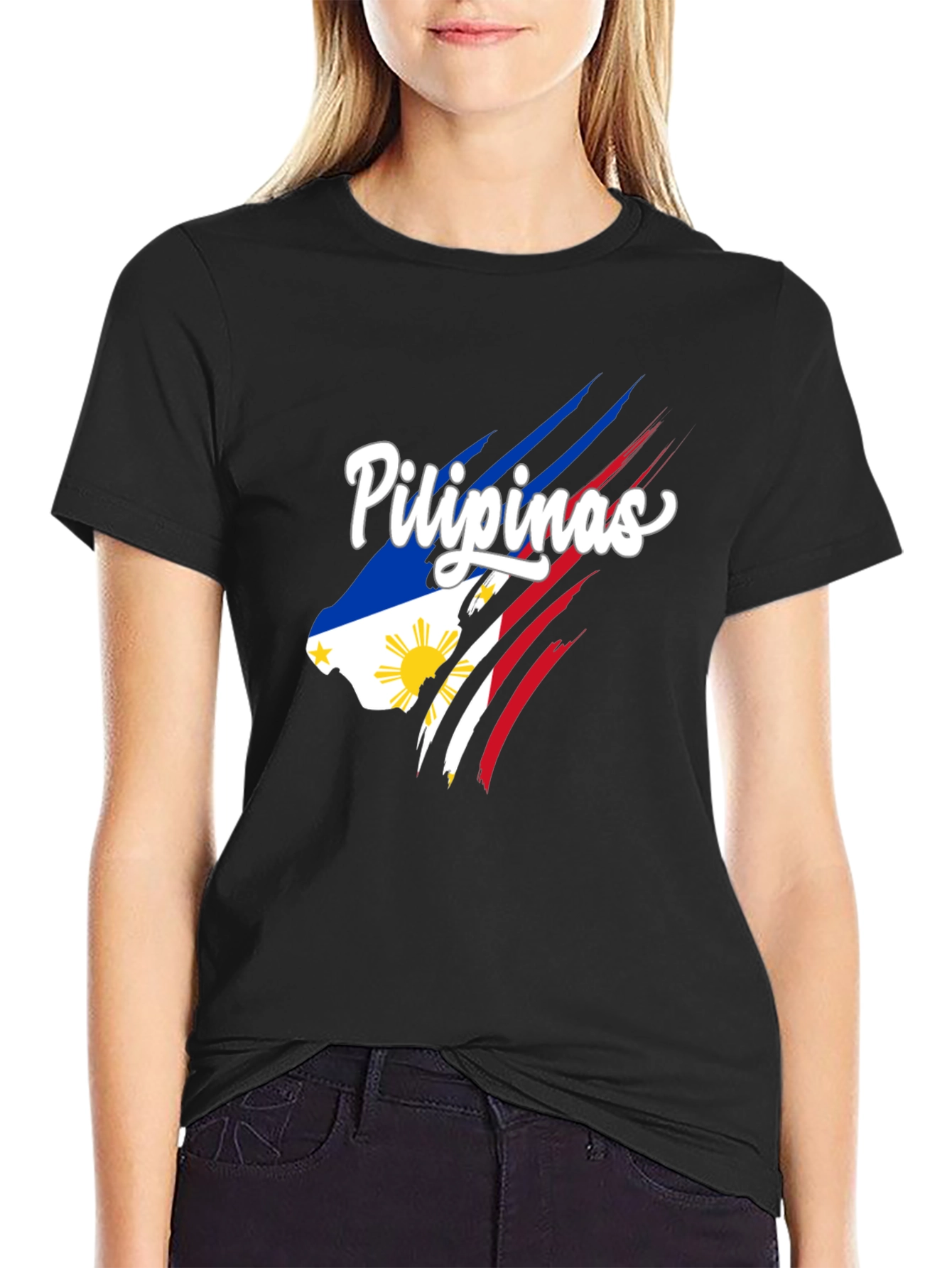 Pilipinas Flag T-Shirt - Filipino Pride Tee