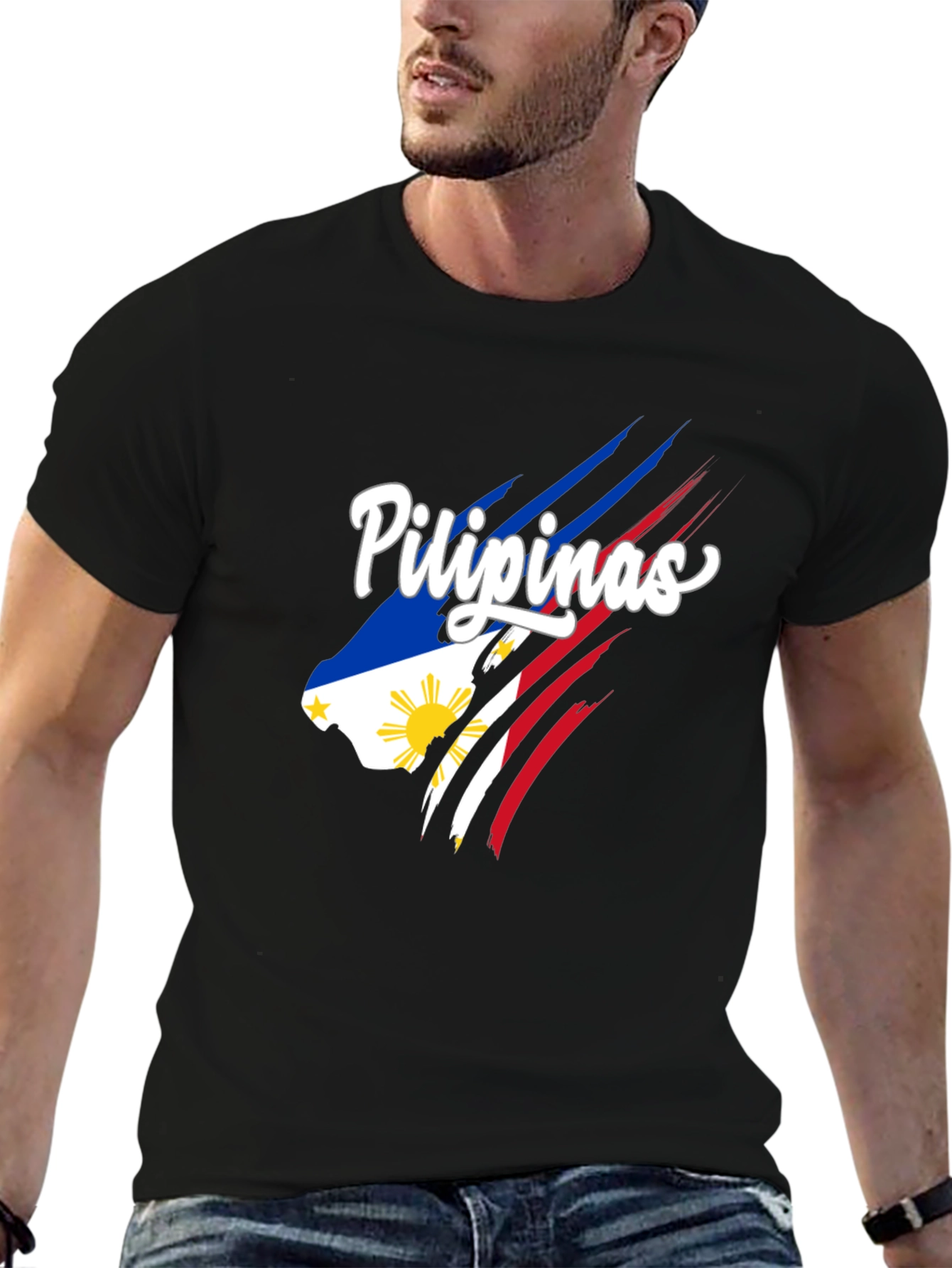 Pilipinas Flag T-Shirt - Filipino Pride Tee