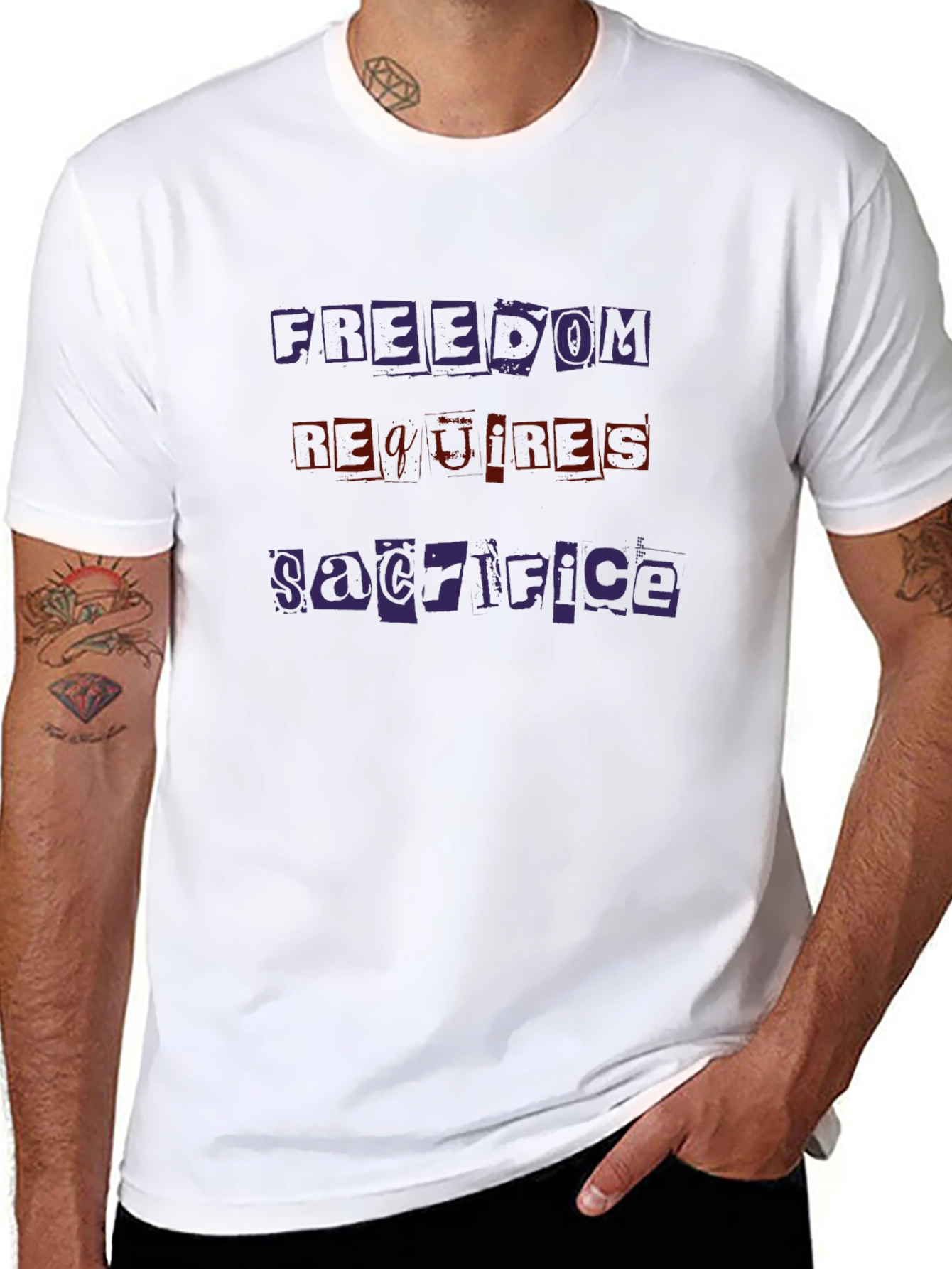 Freedom Requires Sacrifice Graphic Tee