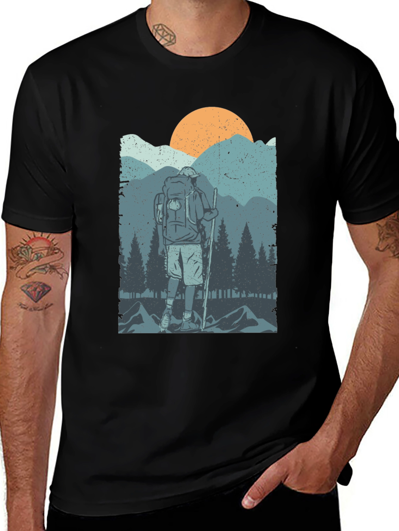 Mountain Hiker Graphic Tee