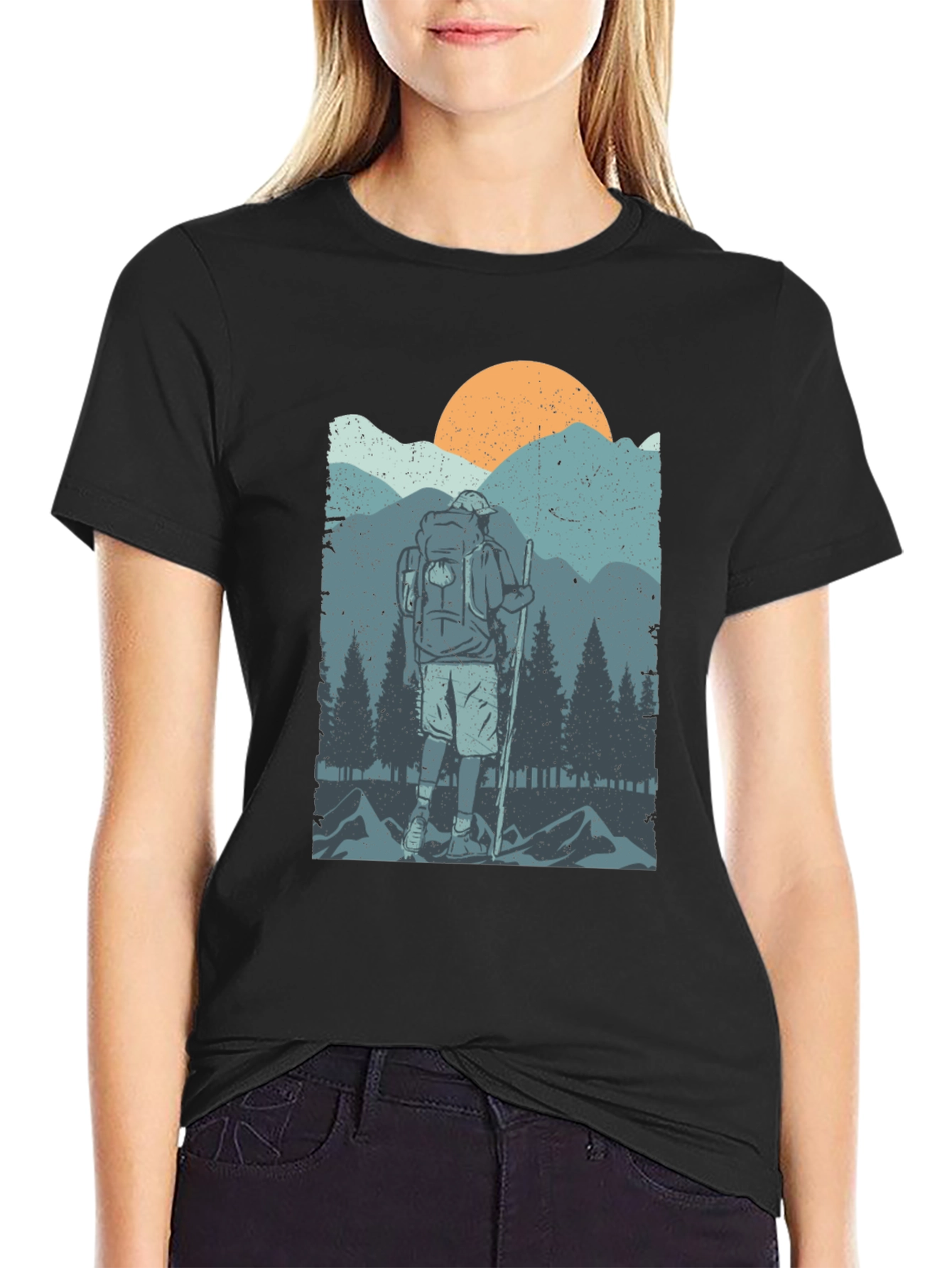 Mountain Hiker Graphic Tee