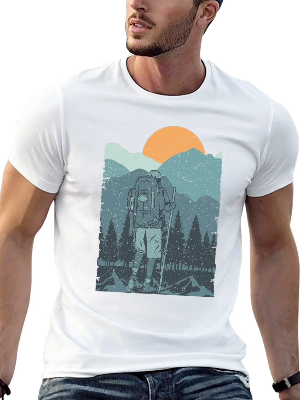 Mountain Hiker Graphic Tee