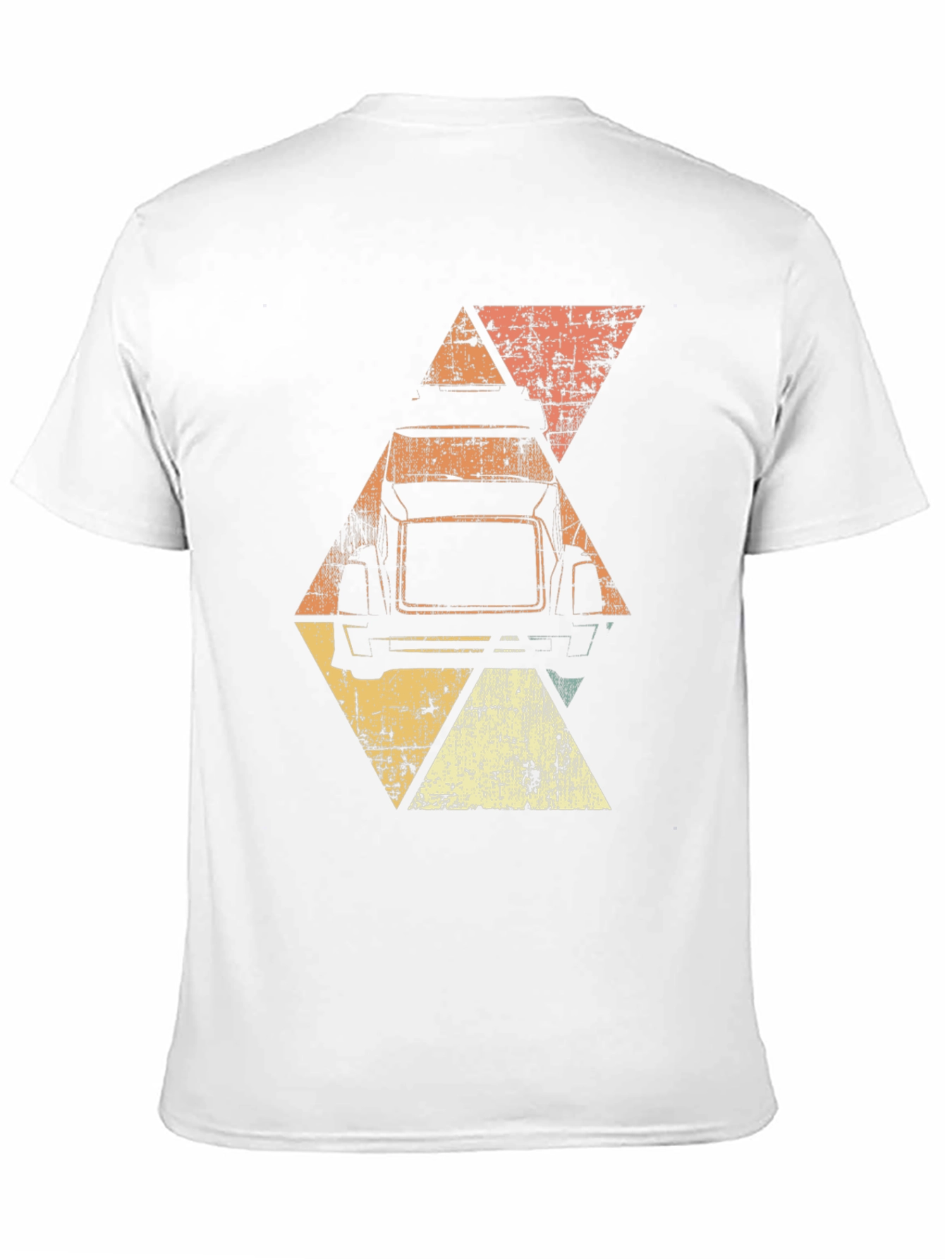 Retro Truck Graphic Tee - Mens Black T-Shirt