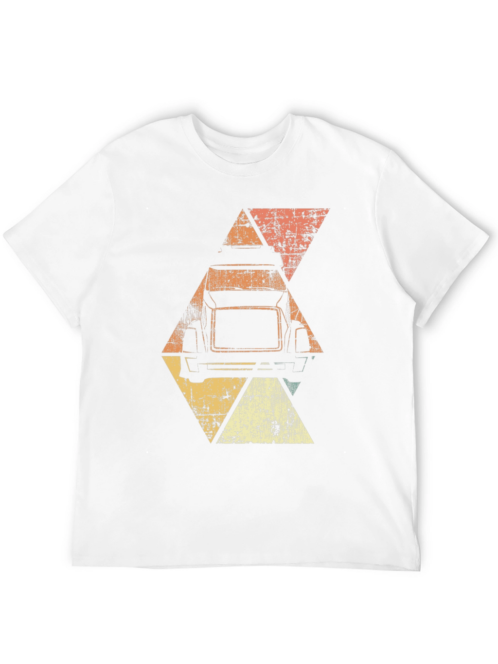 Retro Truck Graphic Tee - Mens Black T-Shirt