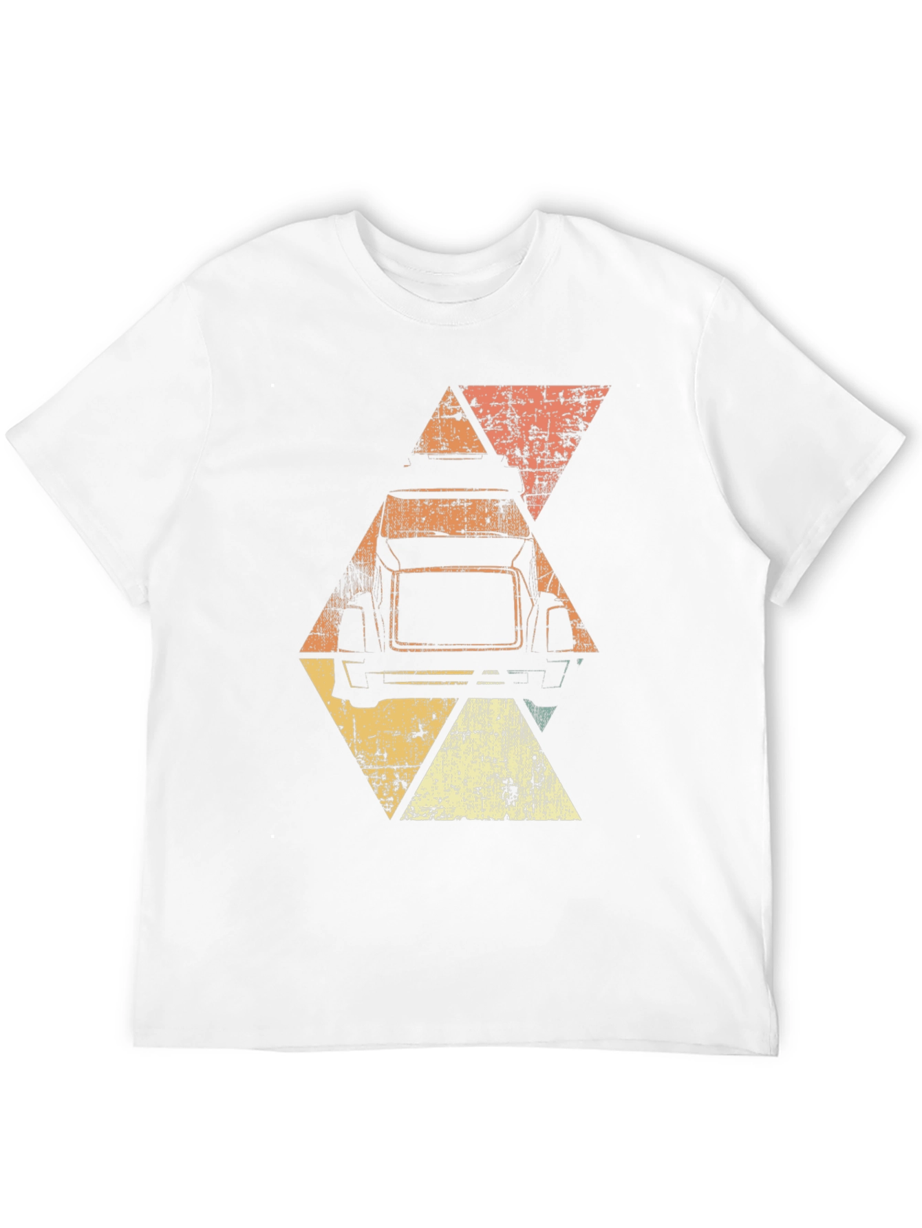 Retro Truck Graphic Tee - Mens Black T-Shirt