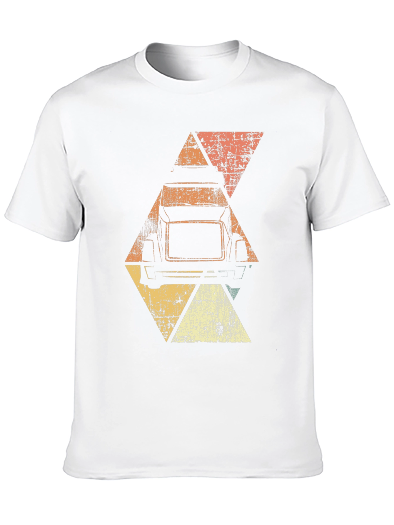 Retro Truck Graphic Tee - Mens Black T-Shirt