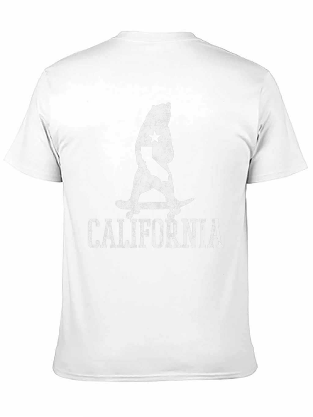California Bear Skateboard Graphic Tee - Black