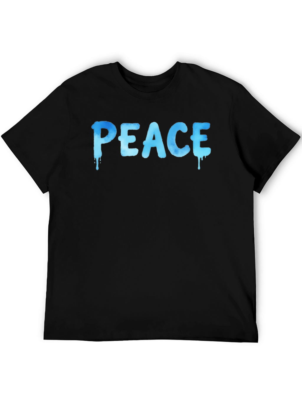 Peace Drip Graphic T-Shirt - Cool Casual Tee