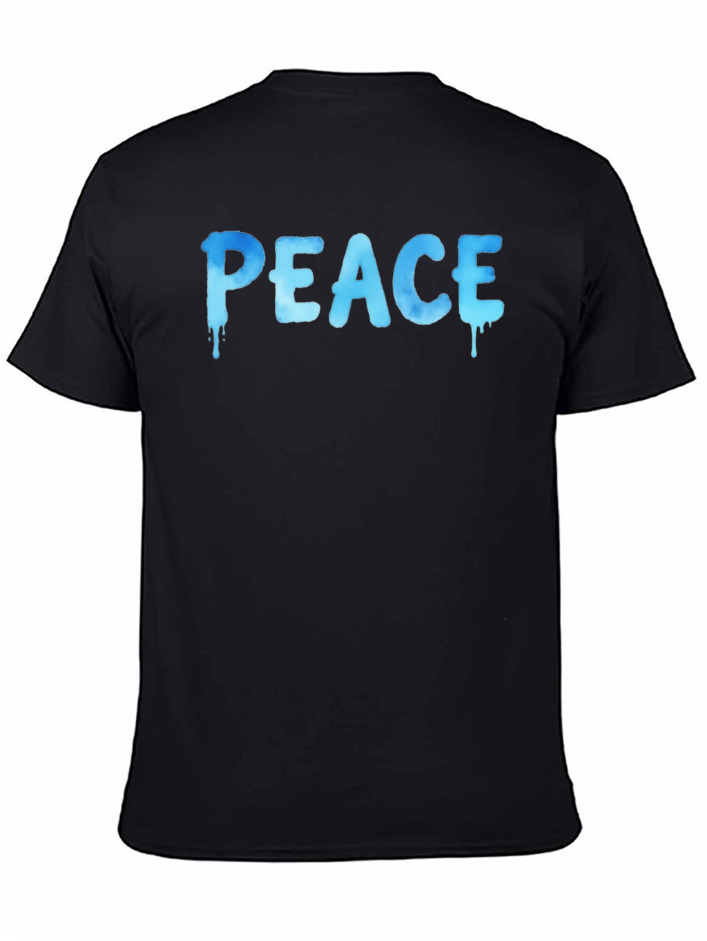 Peace Drip Graphic T-Shirt - Cool Casual Tee