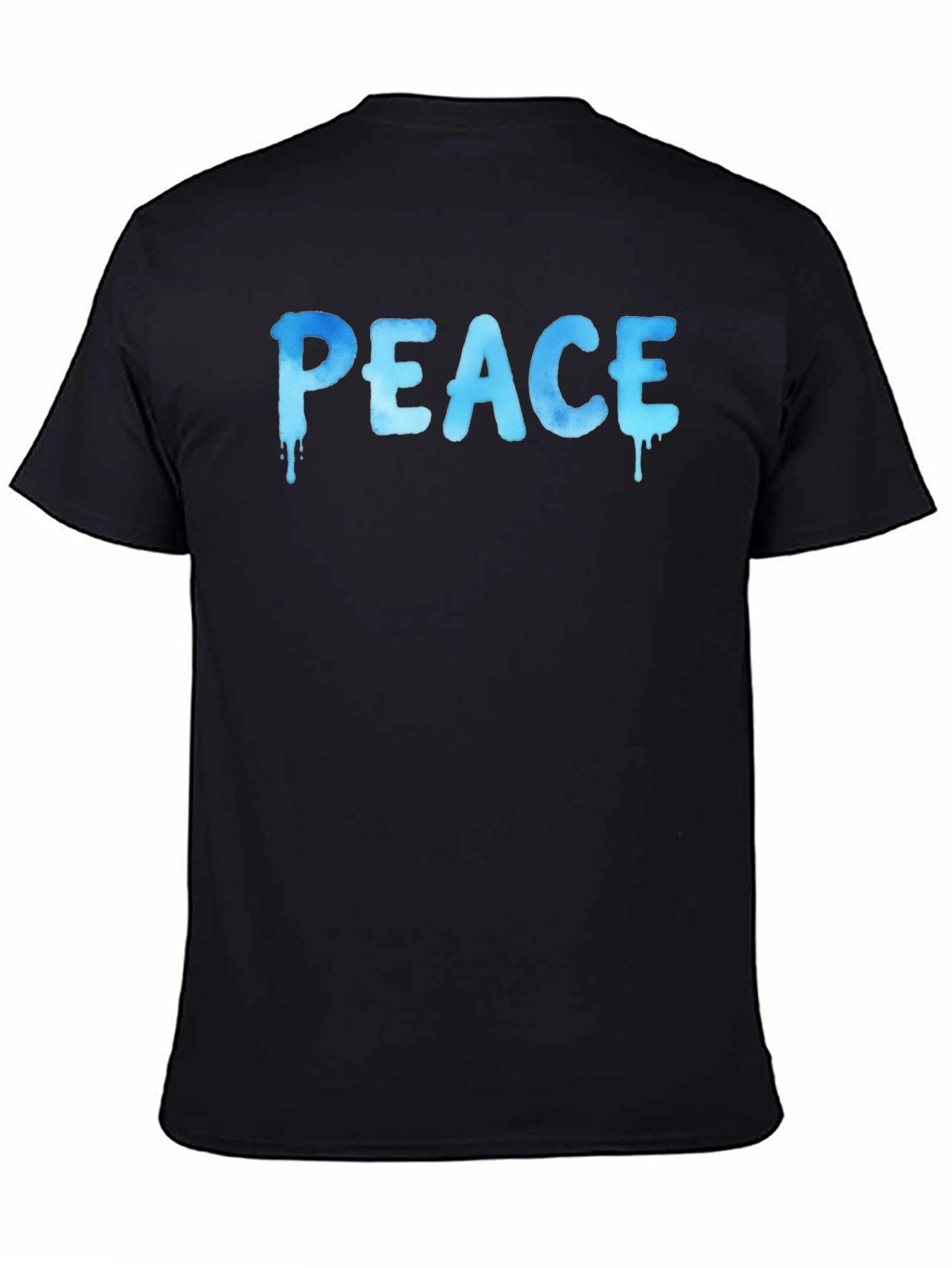 Peace Drip Graphic T-Shirt - Cool Casual Tee