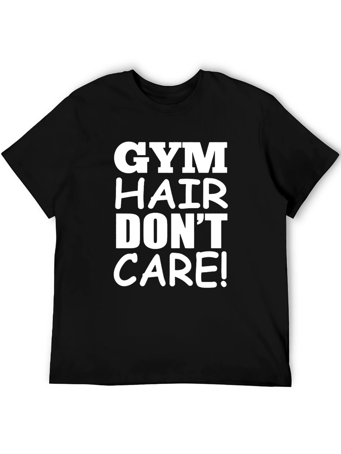 Gym Hair Dont Care Tee - Workout Shirt