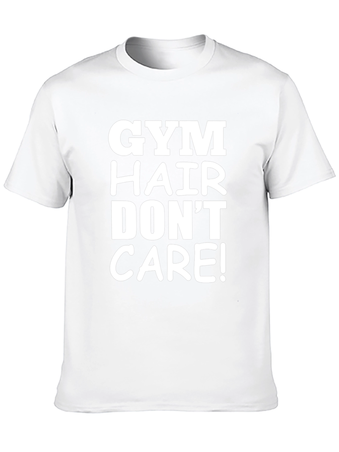 Gym Hair Dont Care Tee - Workout Shirt