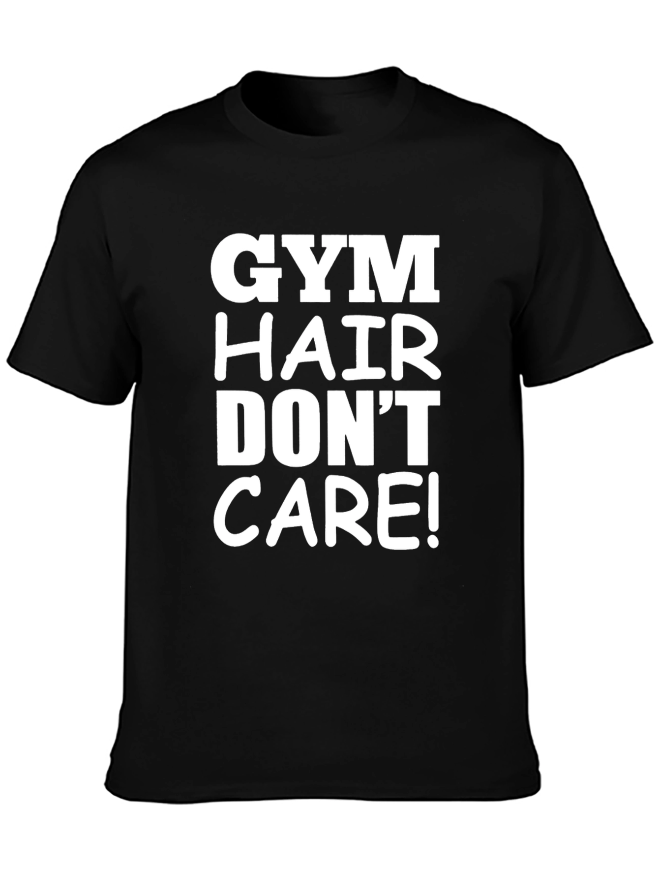 Gym Hair Dont Care Tee - Workout Shirt
