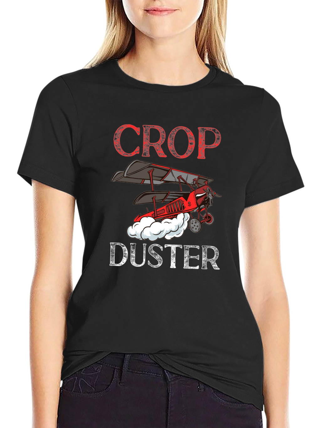Crop Duster Graphic Tee - Aviation T-Shirt