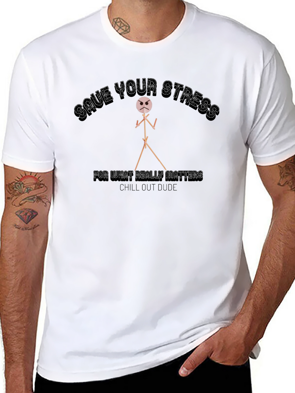 Chill Out Dude Graphic Tee