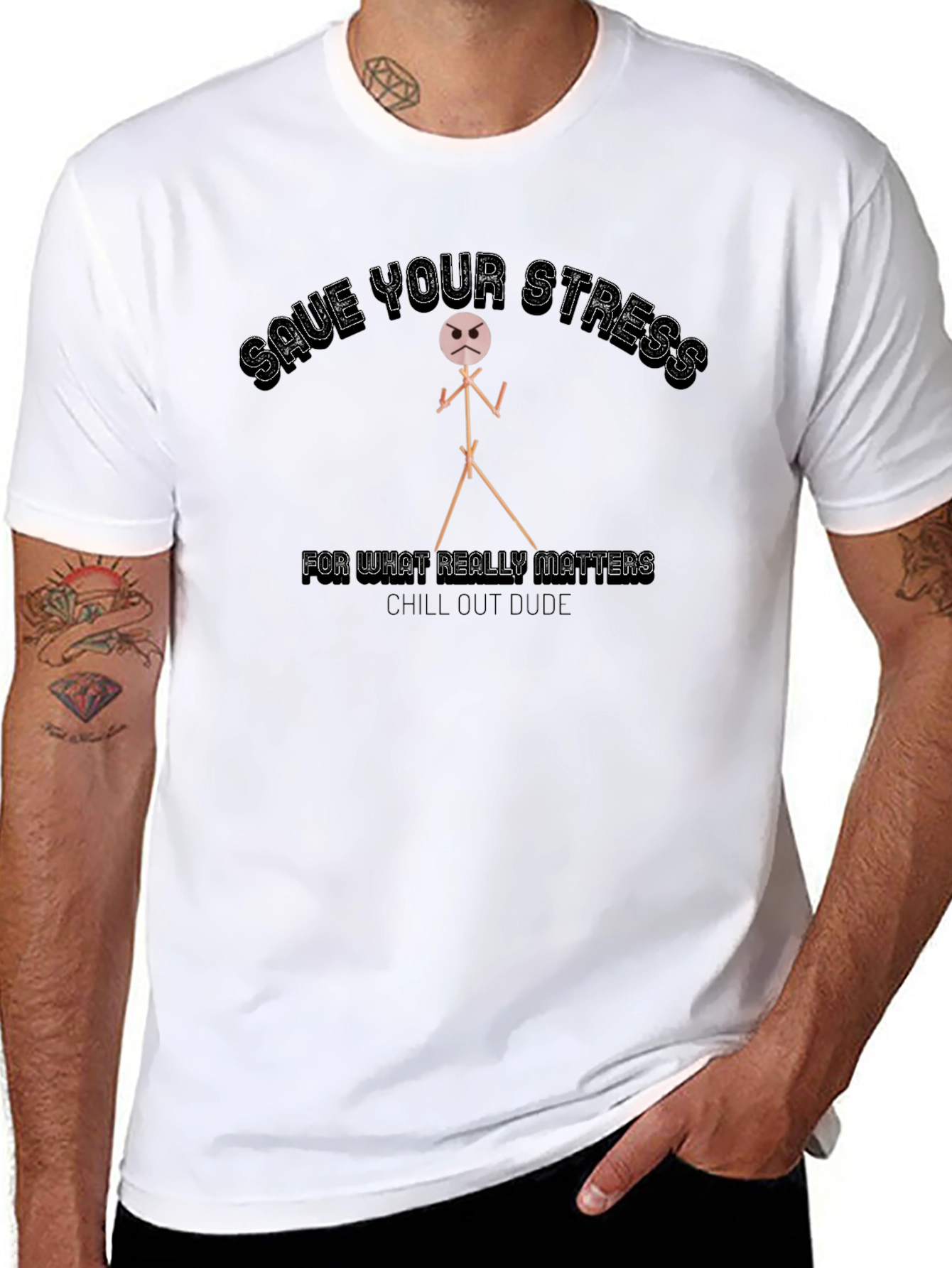 Chill Out Dude Graphic Tee