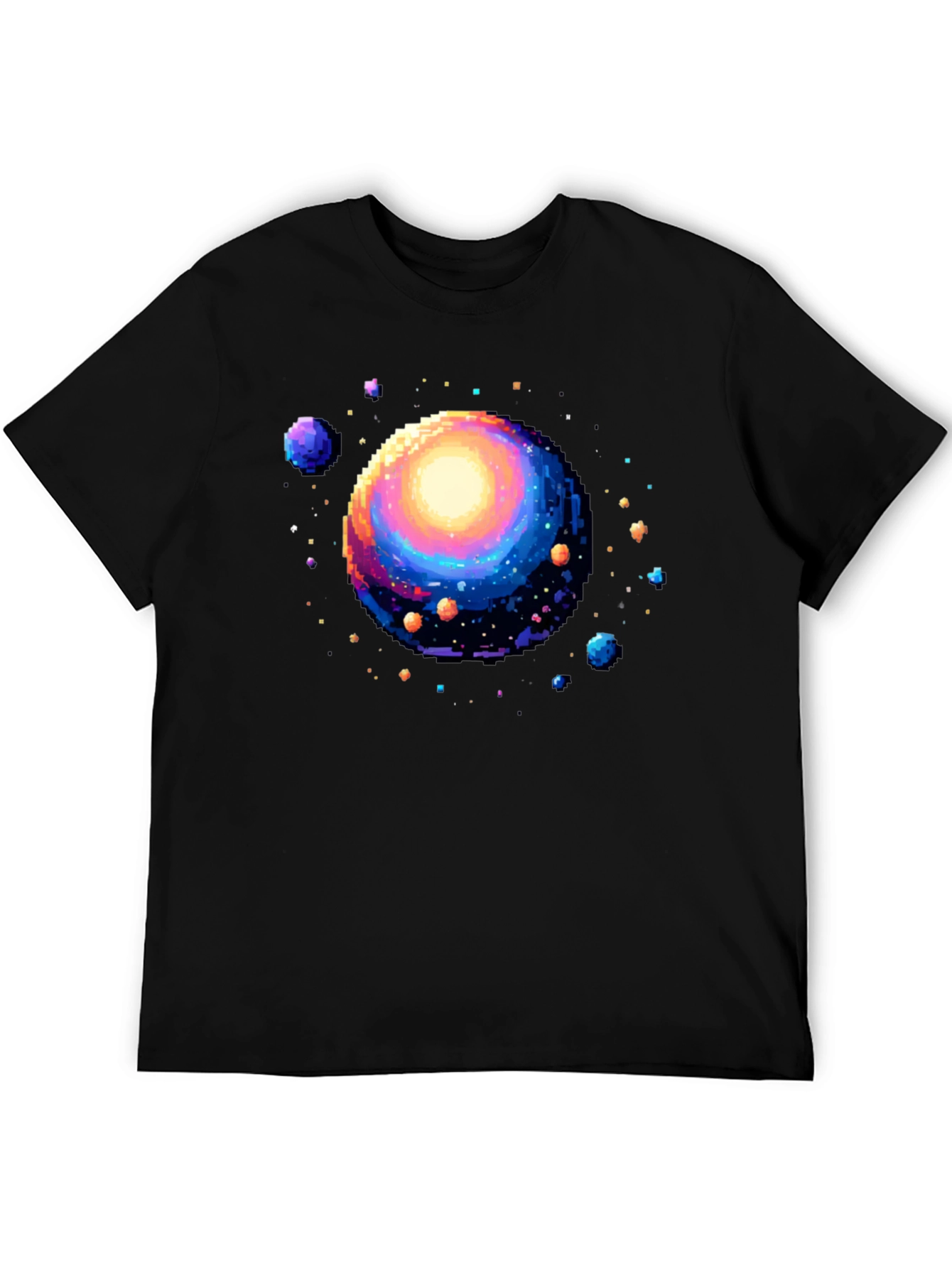 Pixel Universe Black T-Shirt