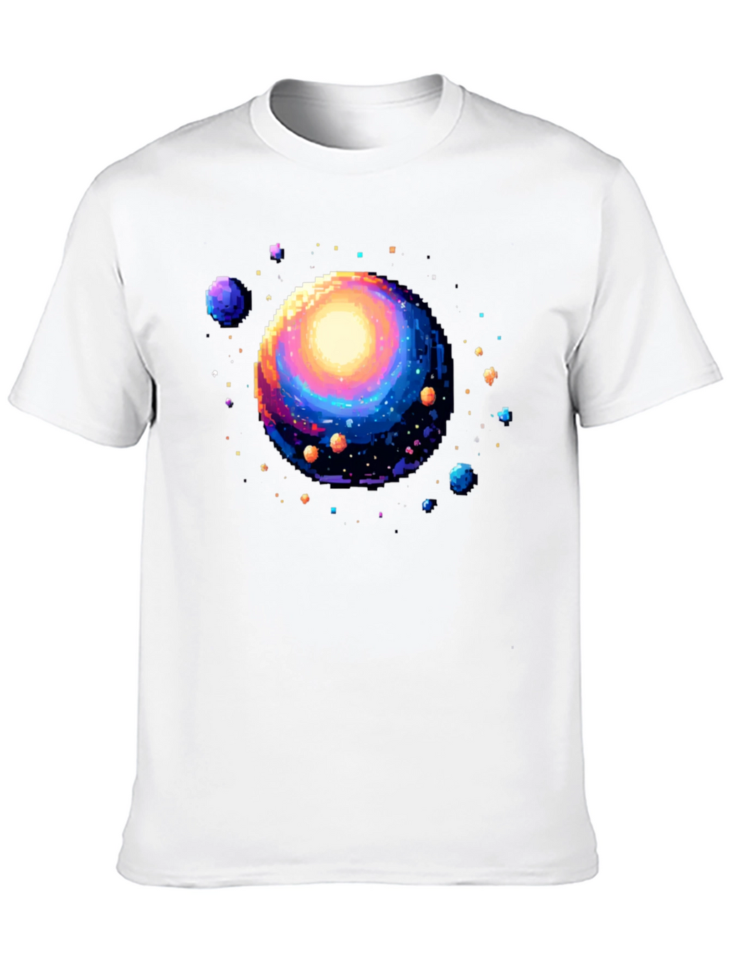Pixel Universe Black T-Shirt