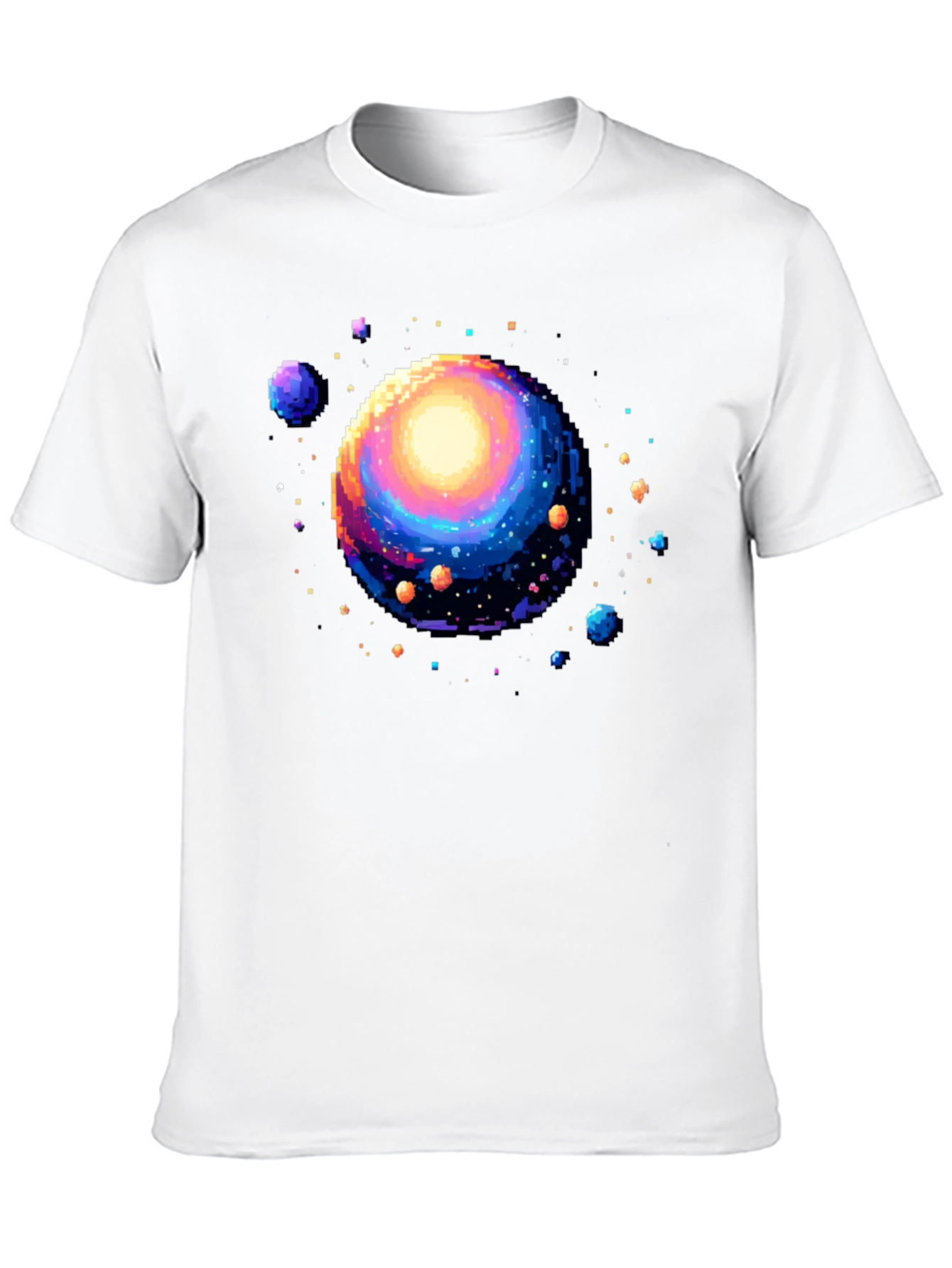 Pixel Universe Black T-Shirt