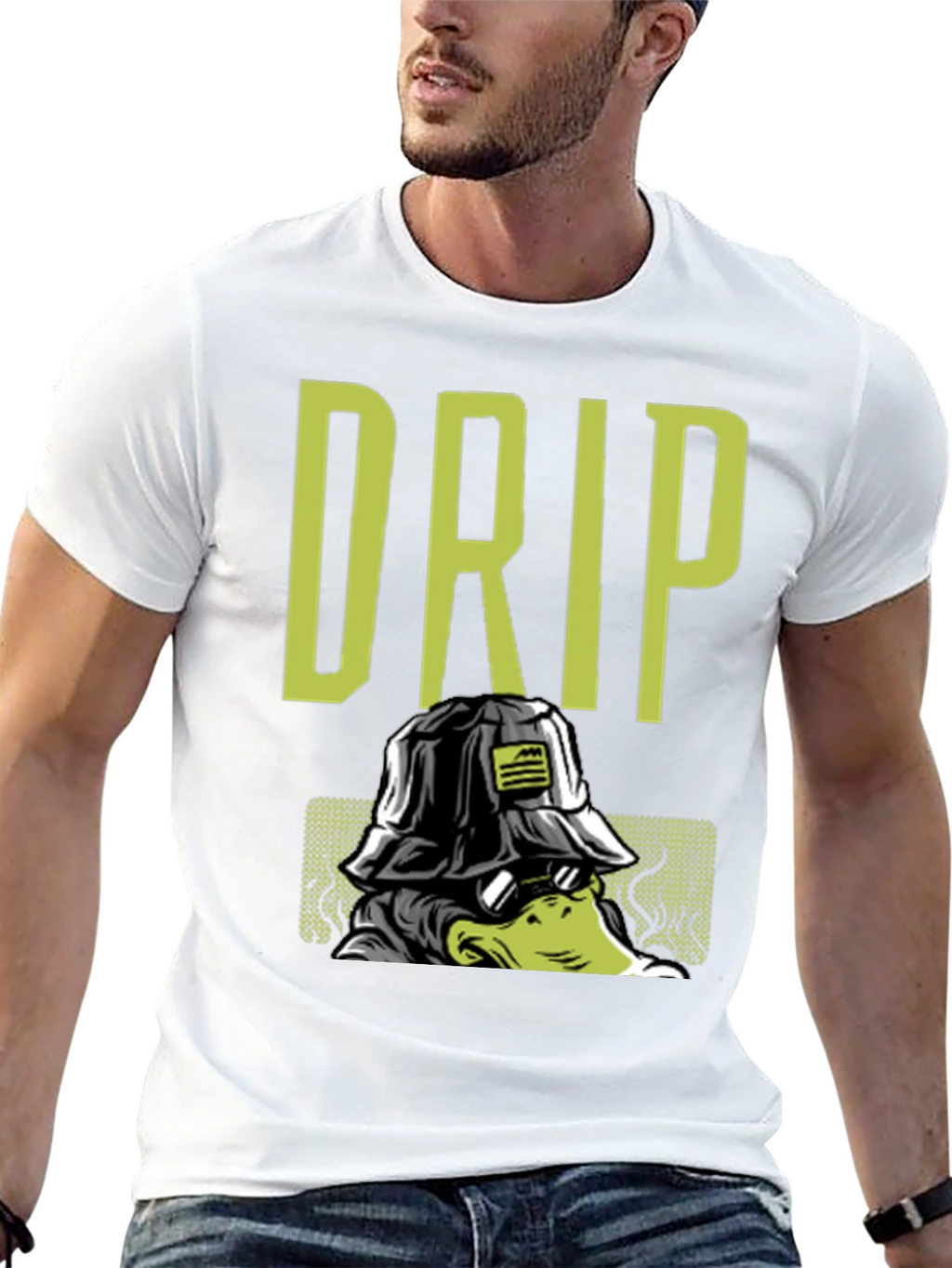 Drip Duck Graphic Tee - Cool & Casual