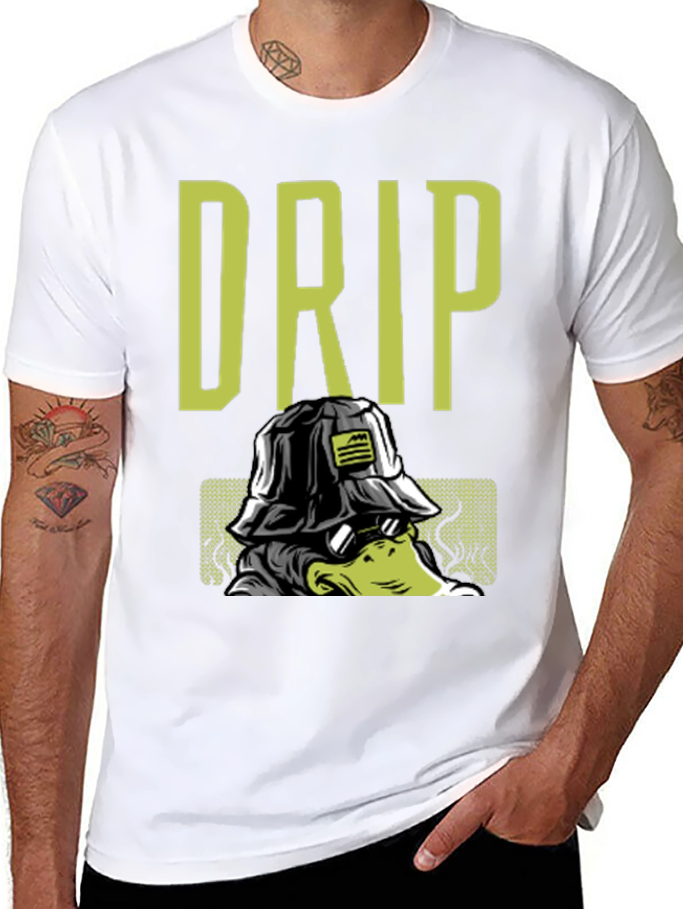Drip Duck Graphic Tee - Cool & Casual