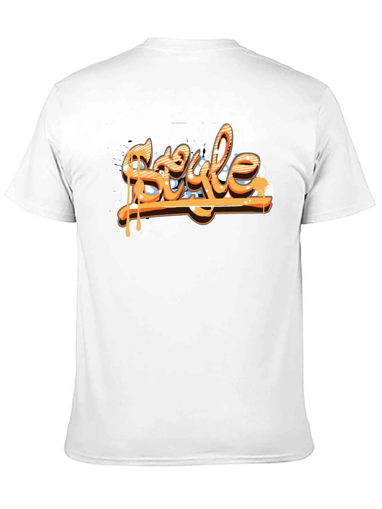Mens Black T-Shirt - Style Graphic