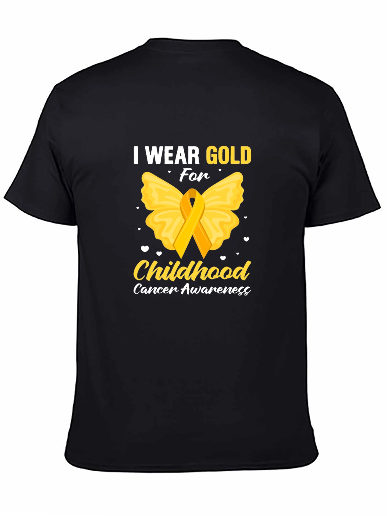 I Wear Gold For Childhood Cancer Awareness T-Shirt