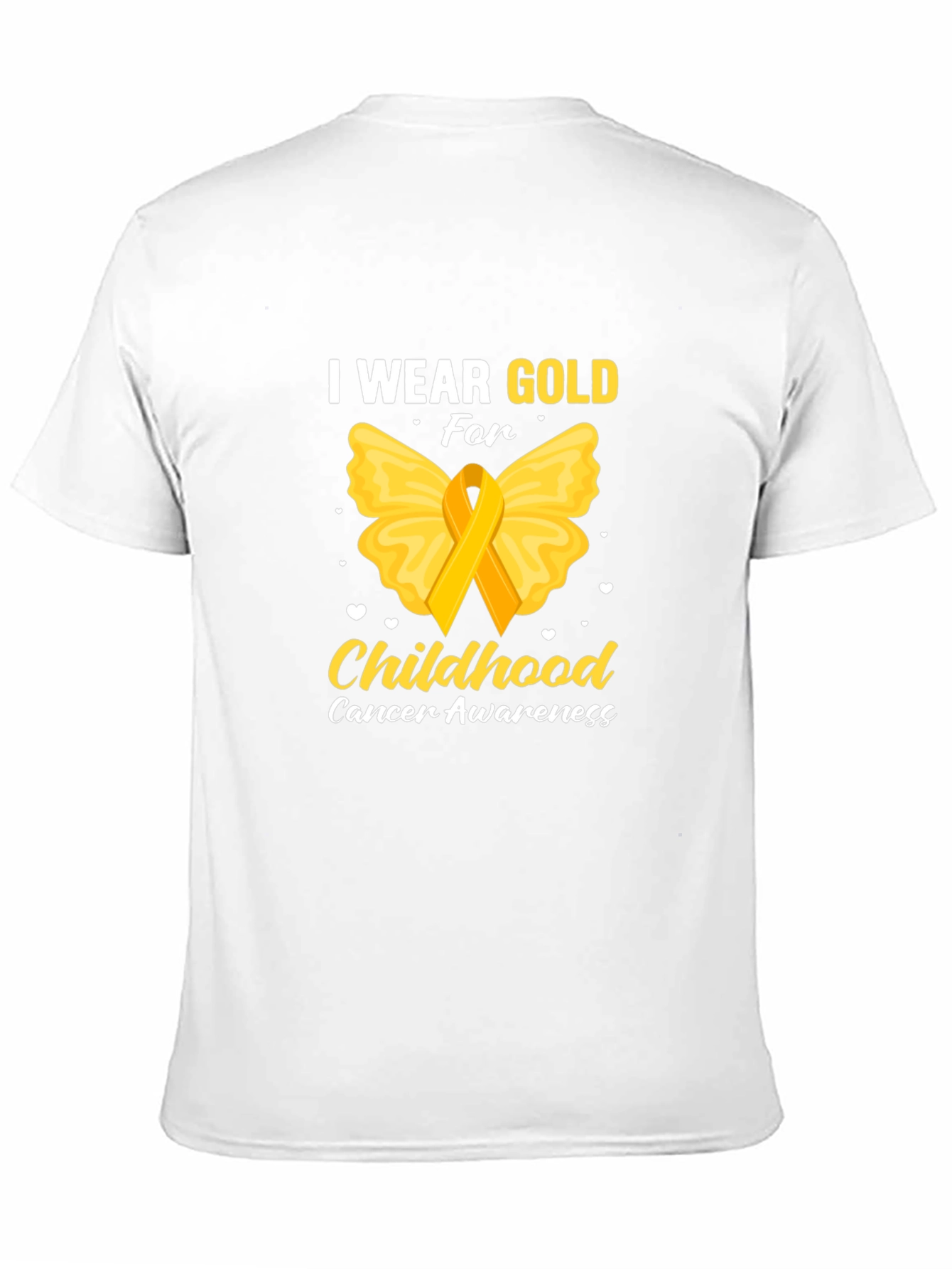 I Wear Gold For Childhood Cancer Awareness T-Shirt