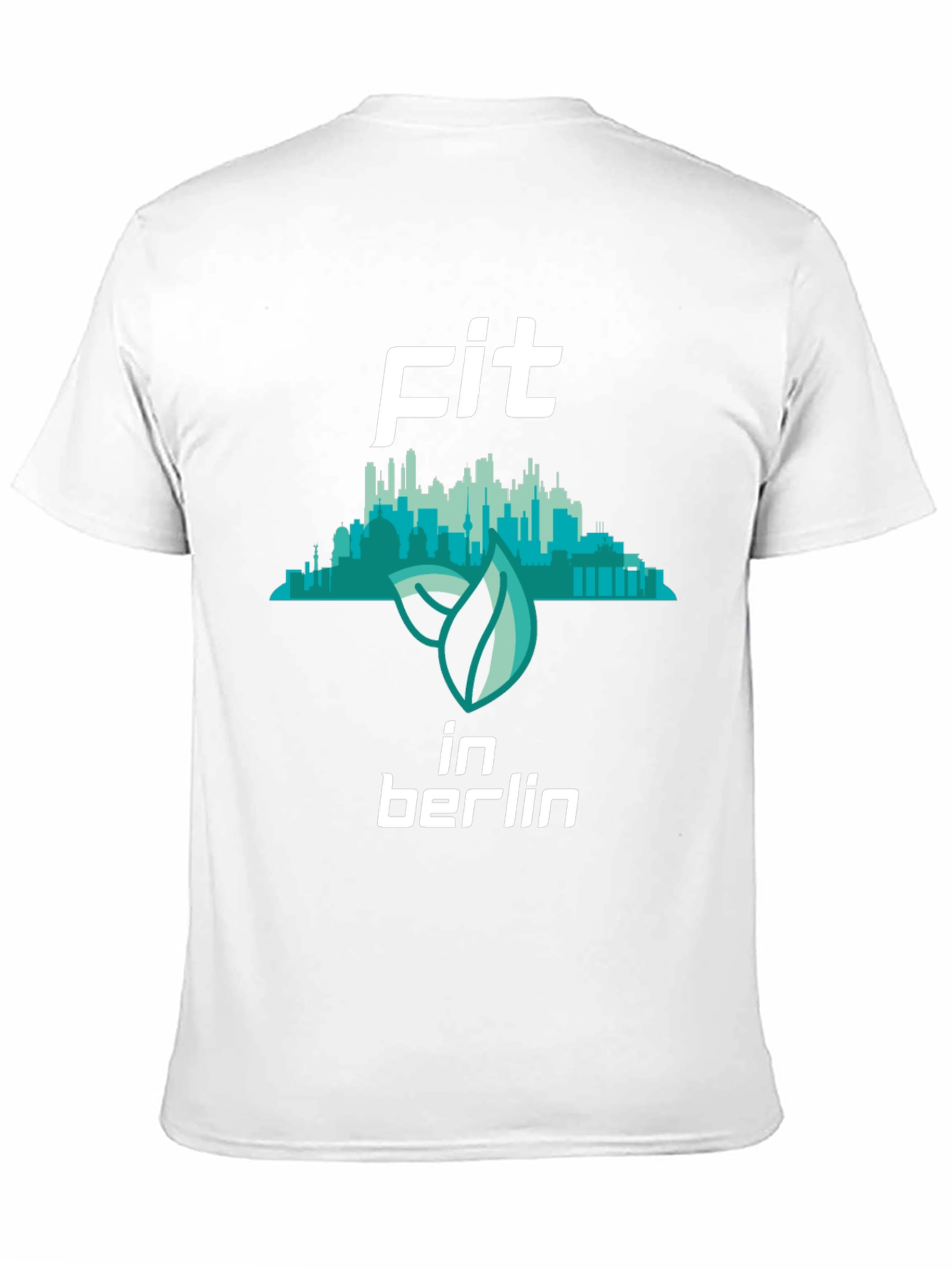 Fit in Berlin Black Graphic T-Shirt