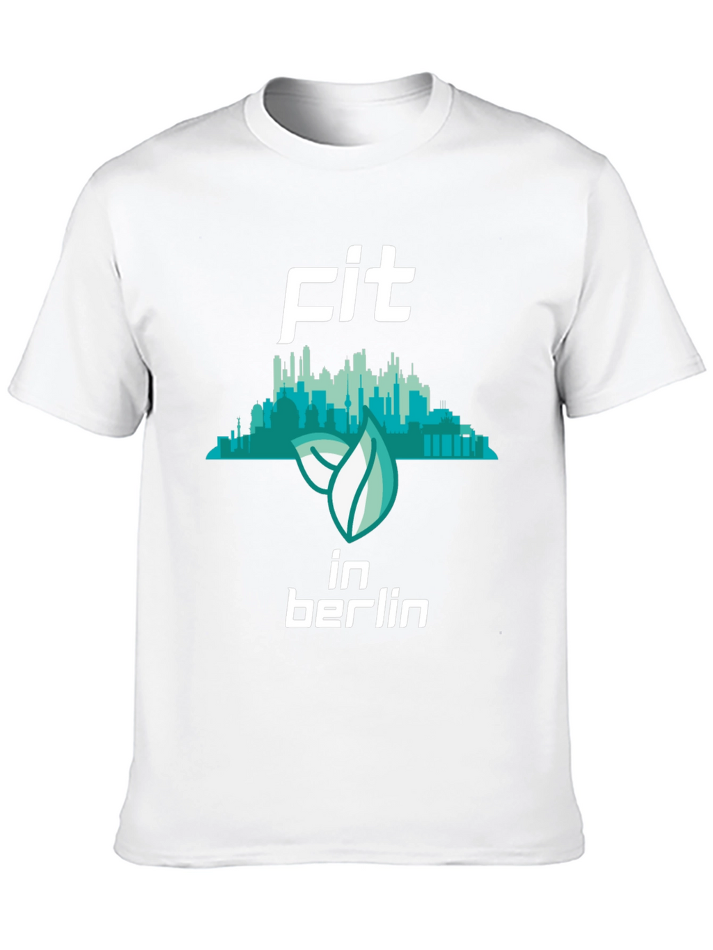 Fit in Berlin Black Graphic T-Shirt