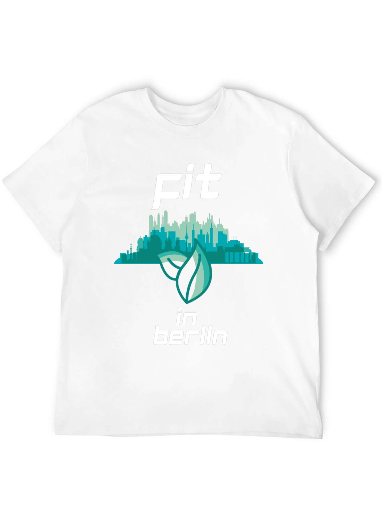 Fit in Berlin Black Graphic T-Shirt