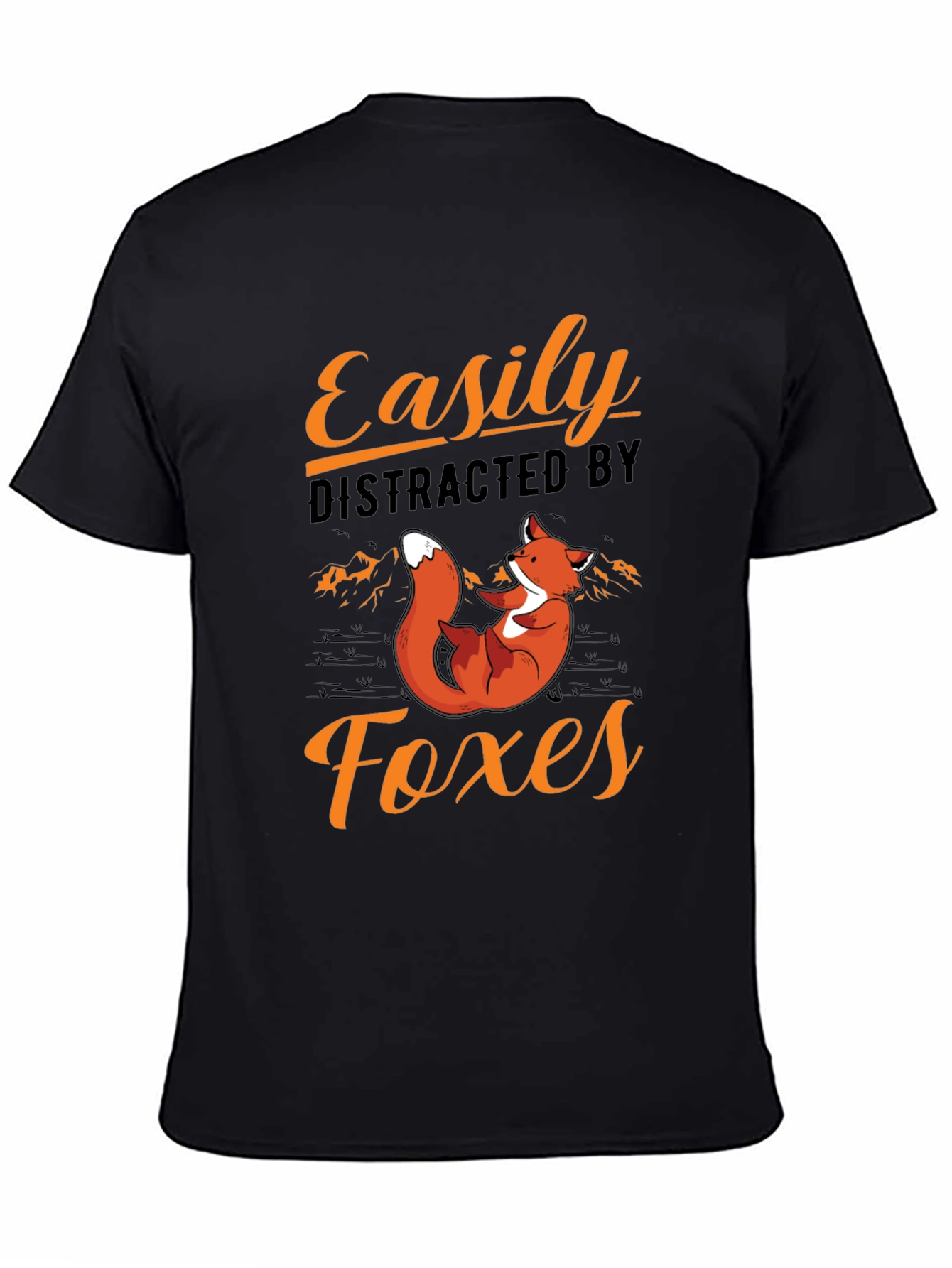 Easily Distracted by Foxes T-Shirt